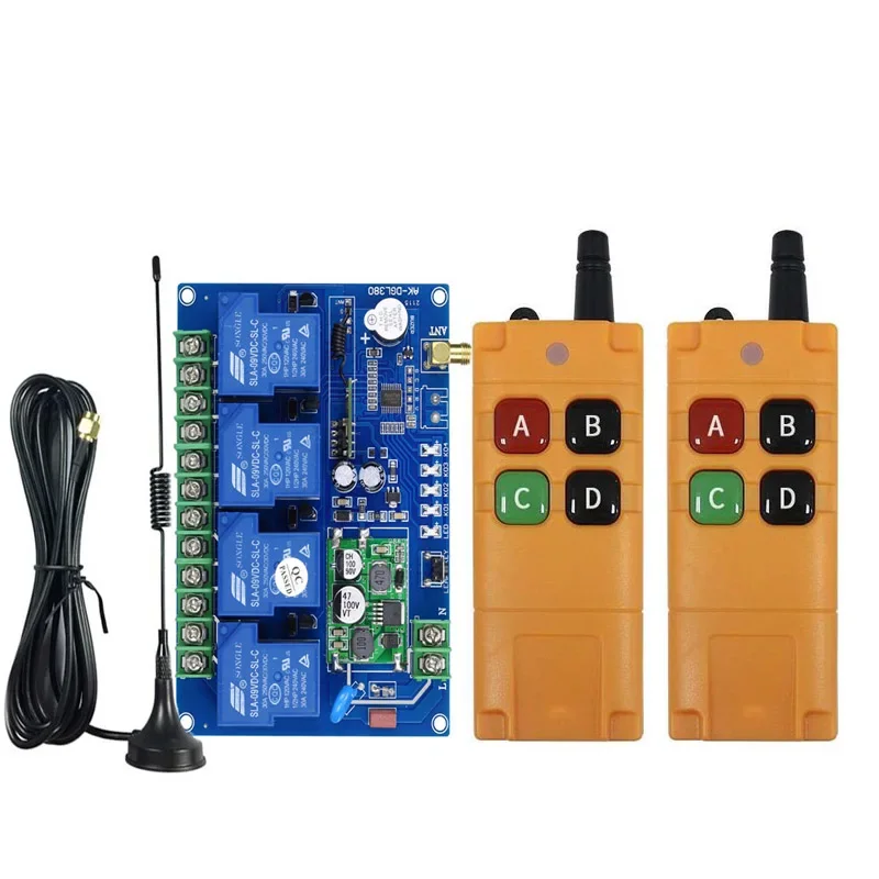 DC12V 24V 36V 48V 30A relay RF Wireless Remote Control switch receiver transmitter 3000m
DC12V 24V 36V 48V 30A relay RF Wireless Remote Control switch receiver transmitter 3000m