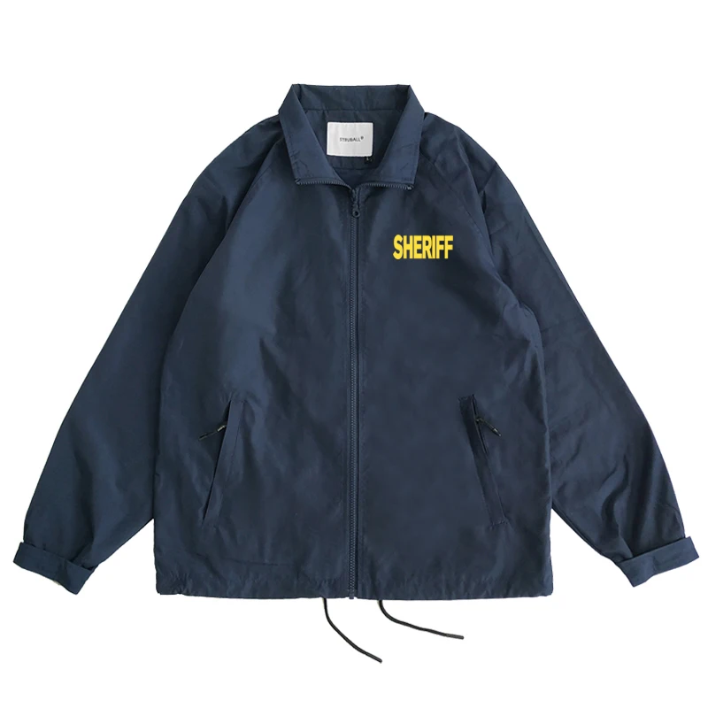US County Sheriff Shift Young Men's Jackets American Police Fans Spring Autumn Identification Uniform Loose Men Thin Coat
US County Sheriff Shift Young Men's Jackets American Police Fans Spring Autumn Identification Uniform Loose Men Thin Coat