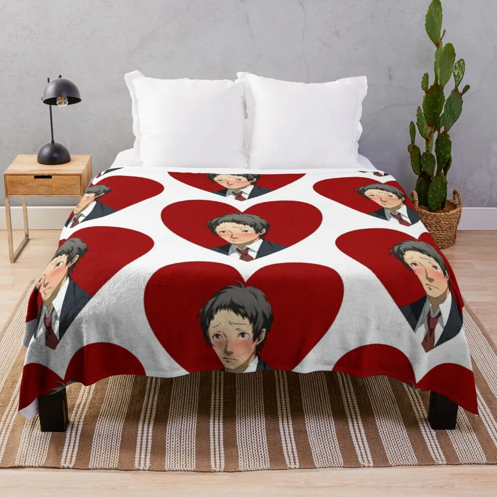 Tohru Adachi Portrait (Blushing Heart) Throw Blanket thermal blanket Personalized gift
Tohru Adachi Portrait (Blushing Heart) Throw Blanket thermal blanket Personalized gift