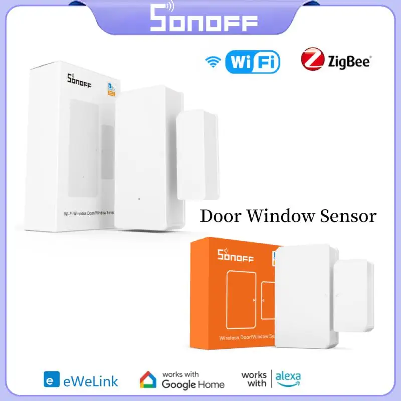 SONOFF DW2 WiFi/ SNZB-04 Zigbee Window Door Sensor Door Smart Home Security Open/Closed Detectors For EWeLink App Alexa Google
SONOFF DW2 WiFi/ SNZB-04 Zigbee Window Door Sensor Door Smart Home Security Open/Closed Detectors For EWeLink App Alexa Google