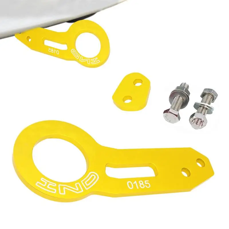 Rear Bumper Tow Towing Hook Aluminum Alloy Racing Car Tow Hook Kit Car Auto Trailer Ring Aluminum Racing Trailer Hook For SUV
Rear Bumper Tow Towing Hook Aluminum Alloy Racing Car Tow Hook Kit Car Auto Trailer Ring Aluminum Racing Trailer Hook For SUV