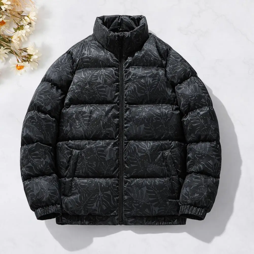 Men Costume Men's Ultra-thick Windproof Down Jacket with Stand Collar Zipper Closure for Autumn Winter Cotton-padded Coat
Men Costume Men's Ultra-thick Windproof Down Jacket with Stand Collar Zipper Closure for Autumn Winter Cotton-padded Coat