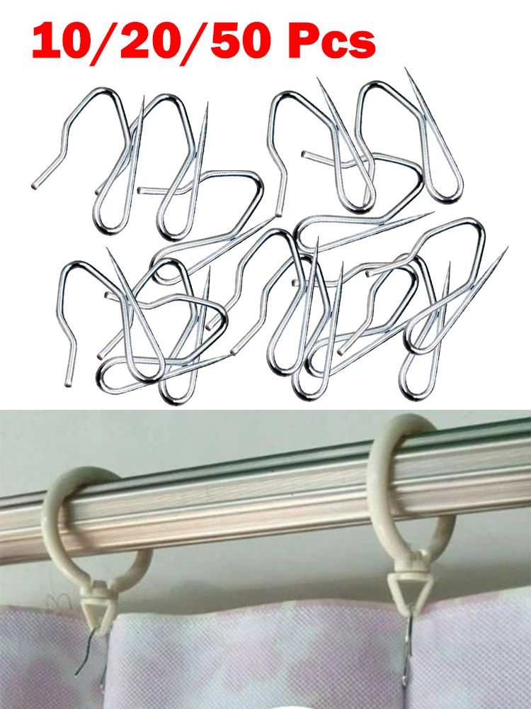 10/20/50 Curtain Pin Hook Hooks Drapery On Curtains Hanger Shower Clips Window Hardware Hanging Pins Duty Heavy Steel Stainless
10/20/50 Curtain Pin Hook Hooks Drapery On Curtains Hanger Shower Clips Window Hardware Hanging Pins Duty Heavy Steel Stainless