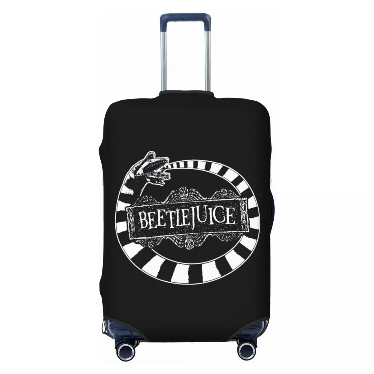 Beetlejuice Beetle Worm Suitcase Cover Elastic Tim Burton Horror Movie Luggage Covers Protector for 18-32 inch
Beetlejuice Beetle Worm Suitcase Cover Elastic Tim Burton Horror Movie Luggage Covers Protector for 18-32 inch