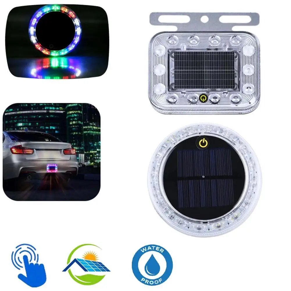 Solar Car Night Safety Flashing Led Light Super Strong Magnetic Base Car Warning Lamp Anti-Collision Wide Tail Light Auto Tool
Solar Car Night Safety Flashing Led Light Super Strong Magnetic Base Car Warning Lamp Anti-Collision Wide Tail Light Auto Tool