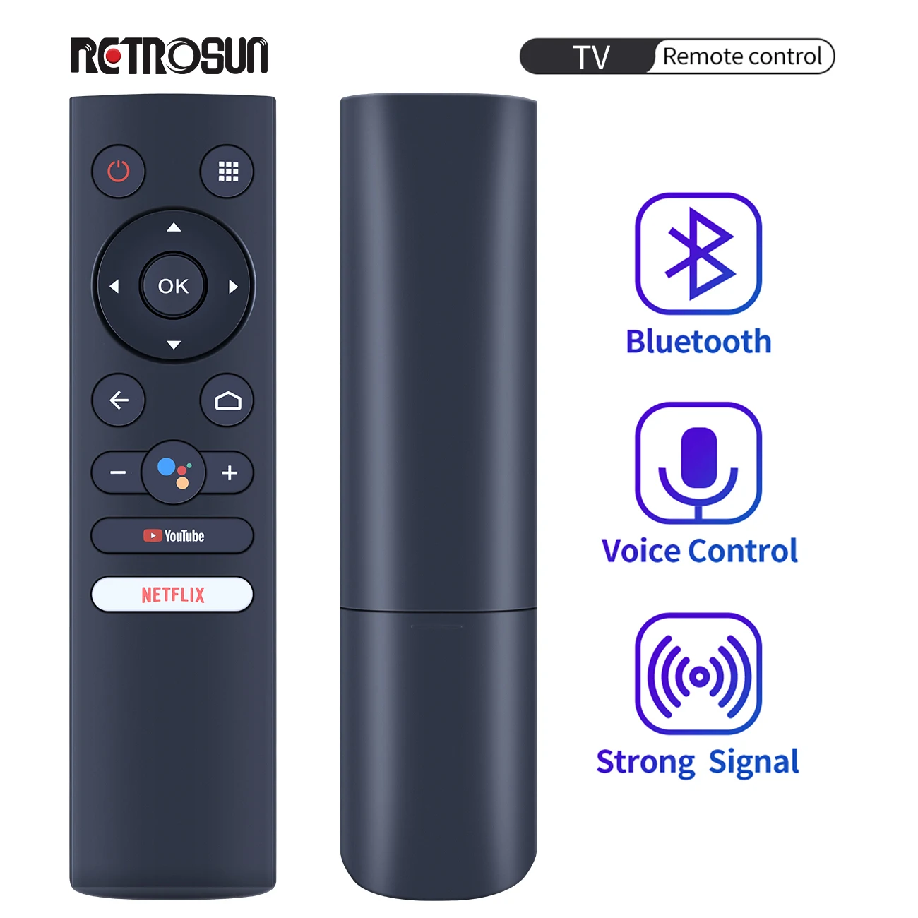 New Voice Bluetooth Original Remote Control For Hathway Android Set Top Play Box NETFLIX OTH-100 Ultra Smart Hub (DVB ATV-100)
New Voice Bluetooth Original Remote Control For Hathway Android Set Top Play Box NETFLIX OTH-100 Ultra Smart Hub (DVB ATV-100)