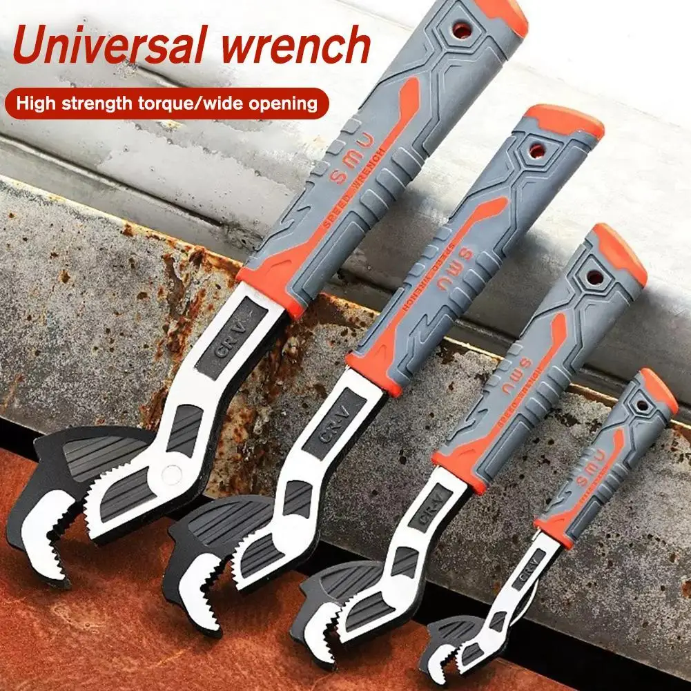 Multifunctional Wrench Chromium Vanadium Steel Self Adjusting Wrench Quick Opening Tube Universal Wrench Combination Tool Kit
Multifunctional Wrench Chromium Vanadium Steel Self Adjusting Wrench Quick Opening Tube Universal Wrench Combination Tool Kit