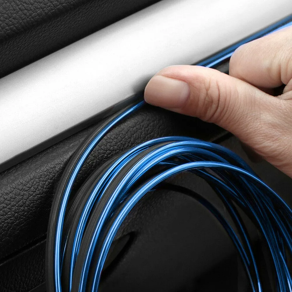 Edge Gap Line 5M Universal Blue Car Interior Gap Line Molding Trim Decor High Quality Accessories for All Models
Edge Gap Line 5M Universal Blue Car Interior Gap Line Molding Trim Decor High Quality Accessories for All Models
