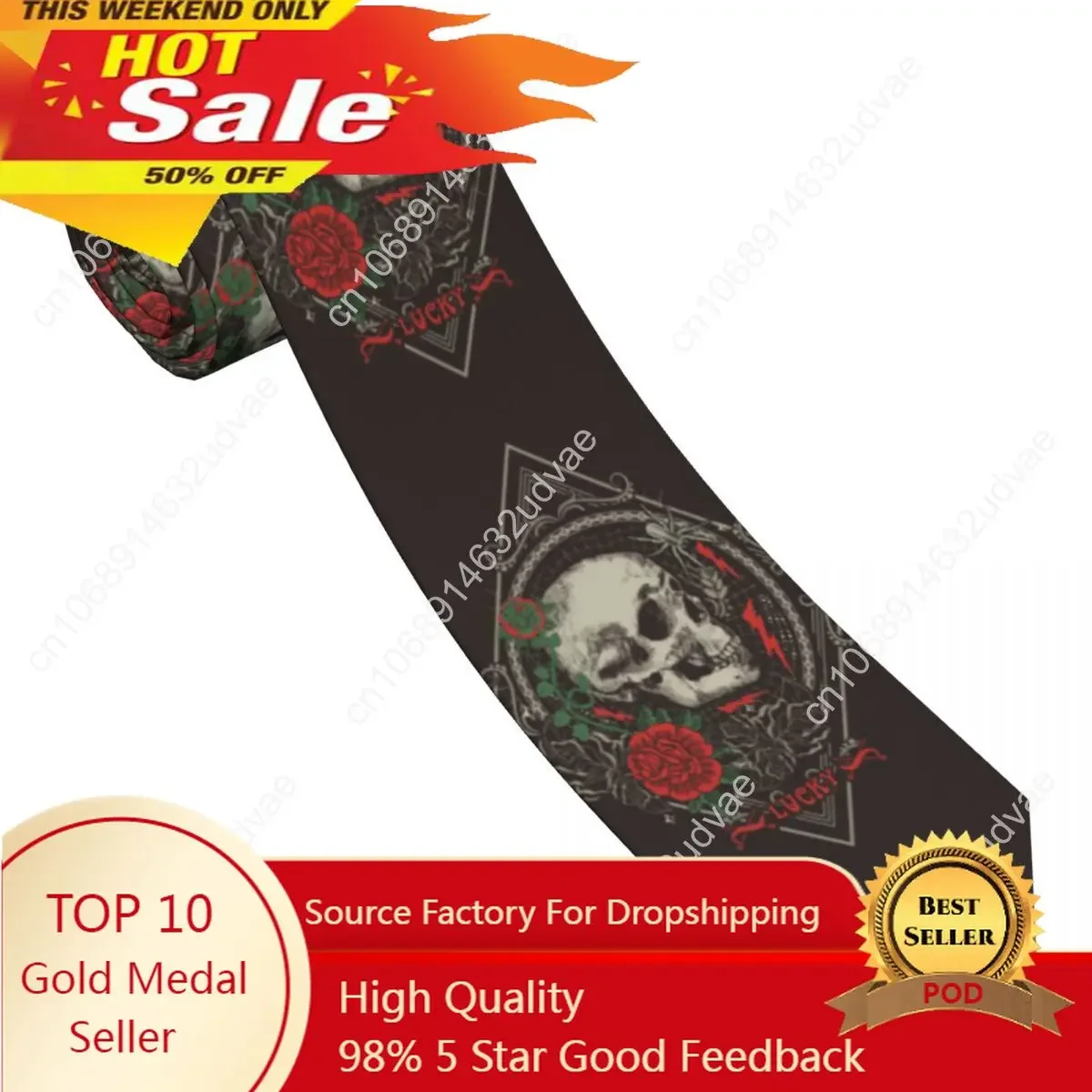 Mens Tie Slim Skinny Gothic Skull And Roses Necktie Fashion Necktie Free Style Men Tie Party Wedding
Mens Tie Slim Skinny Gothic Skull And Roses Necktie Fashion Necktie Free Style Men Tie Party Wedding