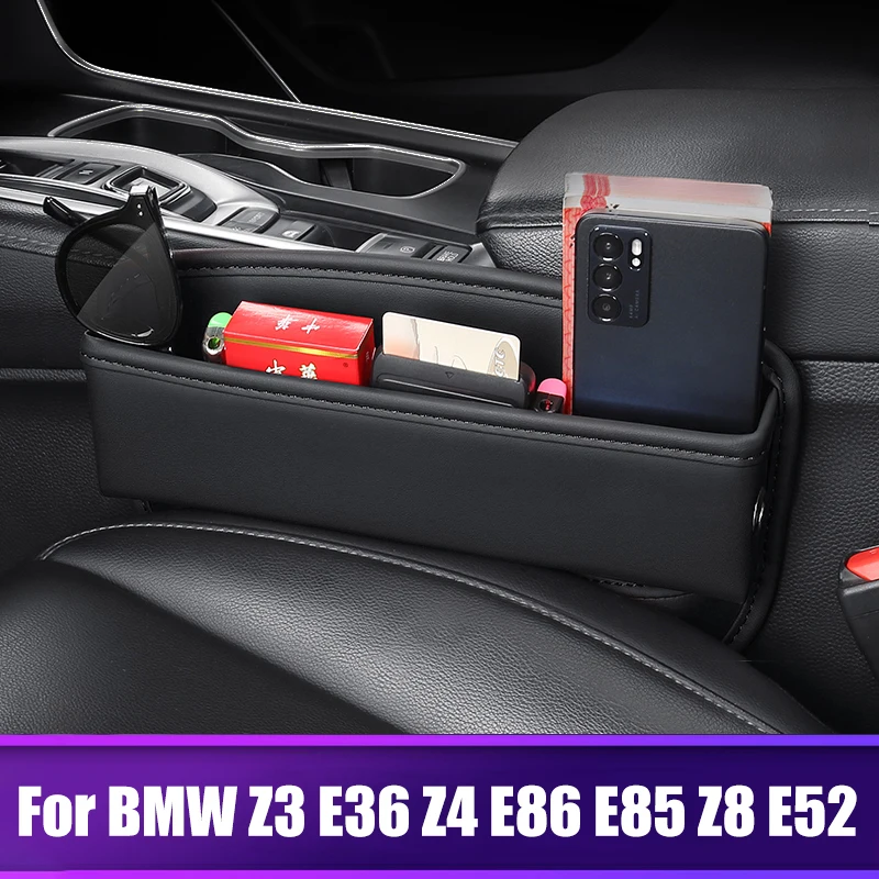 For BMW Z3 E36 Z4 E86 E85 E89 G29 Z8 E52 Coupe Roadster Car Seat Slit Gap Storage Box Pocket Phone Holder Accessories
For BMW Z3 E36 Z4 E86 E85 E89 G29 Z8 E52 Coupe Roadster Car Seat Slit Gap Storage Box Pocket Phone Holder Accessories