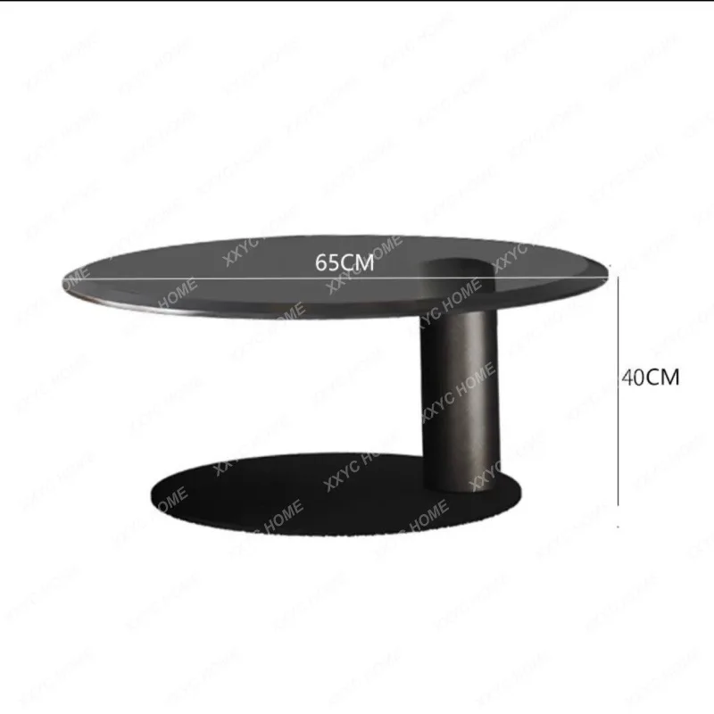 Walnut Color Simple Size Coffee Table Combination Home Living Room round Coffee Table
Walnut Color Simple Size Coffee Table Combination Home Living Room round Coffee Table