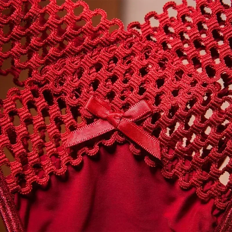 Culotte coupe croisée Ice InjThong pour femme, mode sportive, rubans taille basse, lingerie sexy, tongs, 2024 3