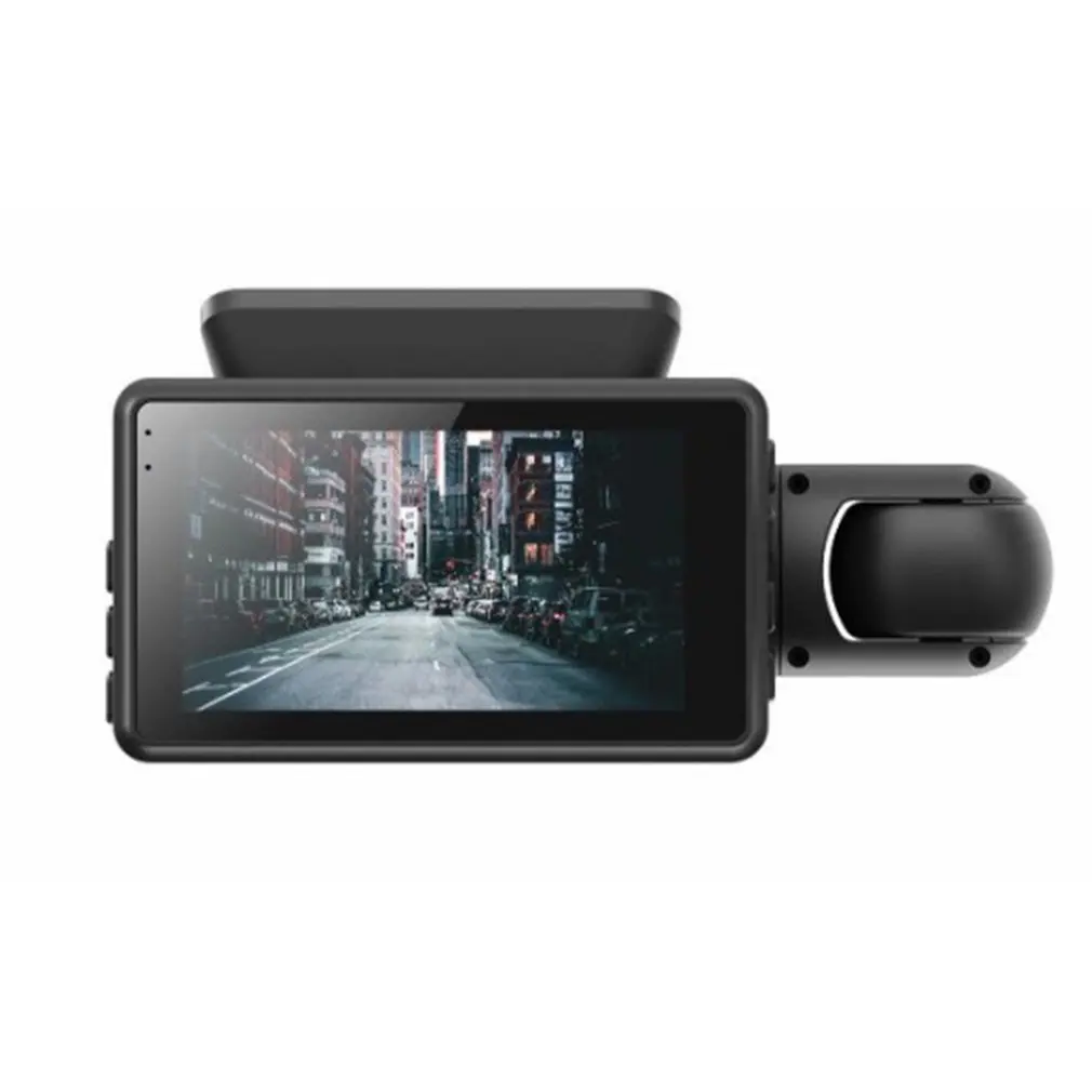 

3-inch Car DVR Camera Dash Cam Dual Record Video Recorder Dash Camera 1080P Night Vision Parking Monitoring DashCam