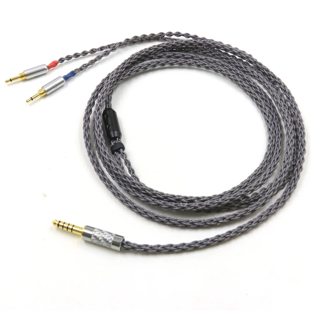 High Quality 8 Core 7N OCC Earphone Cable Doth 2.5mm Compatible For Hifiman HE1000 HE400S He400i HE560 Oppo PM-1 PM-2 Headphone
High Quality 8 Core 7N OCC Earphone Cable Doth 2.5mm Compatible For Hifiman HE1000 HE400S He400i HE560 Oppo PM-1 PM-2 Headphone