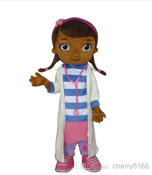 

New Adult Doc McStuffins Halloween Christmas Mascotte Fancy Cartoon Mascot Costume Plush Fancy Dress Mascot Costume