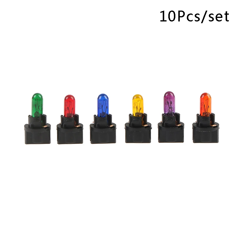 10PCS T5 T6.5 Led Bulb W1.2WCar Interior Lights Dashboard Heating Indicator Wedge Auto Instrument Lamp air conditioning lamp 12V
10PCS T5 T6.5 Led Bulb W1.2WCar Interior Lights Dashboard Heating Indicator Wedge Auto Instrument Lamp air conditioning lamp 12V