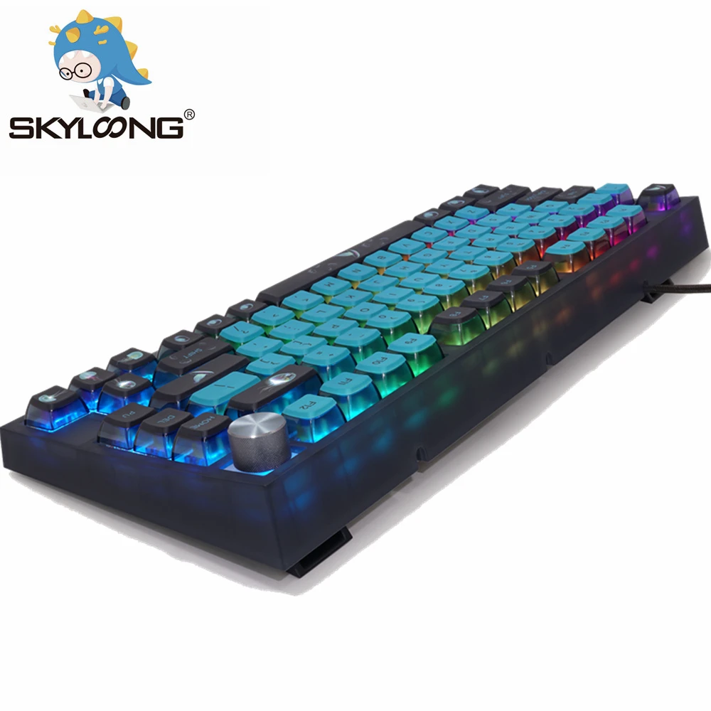 Механическая клавиатура SKYLOONG GK75 Jellyfish PBT, горячая переключение, RGB подсветка, 2,4G, Bluetooth, Беспроводная игровая клавиатура
Механическая клавиатура SKYLOONG GK75 Jellyfish PBT, горячая переключение, RGB подсветка, 2,4G, Bluetooth, Беспроводная игровая клавиатура