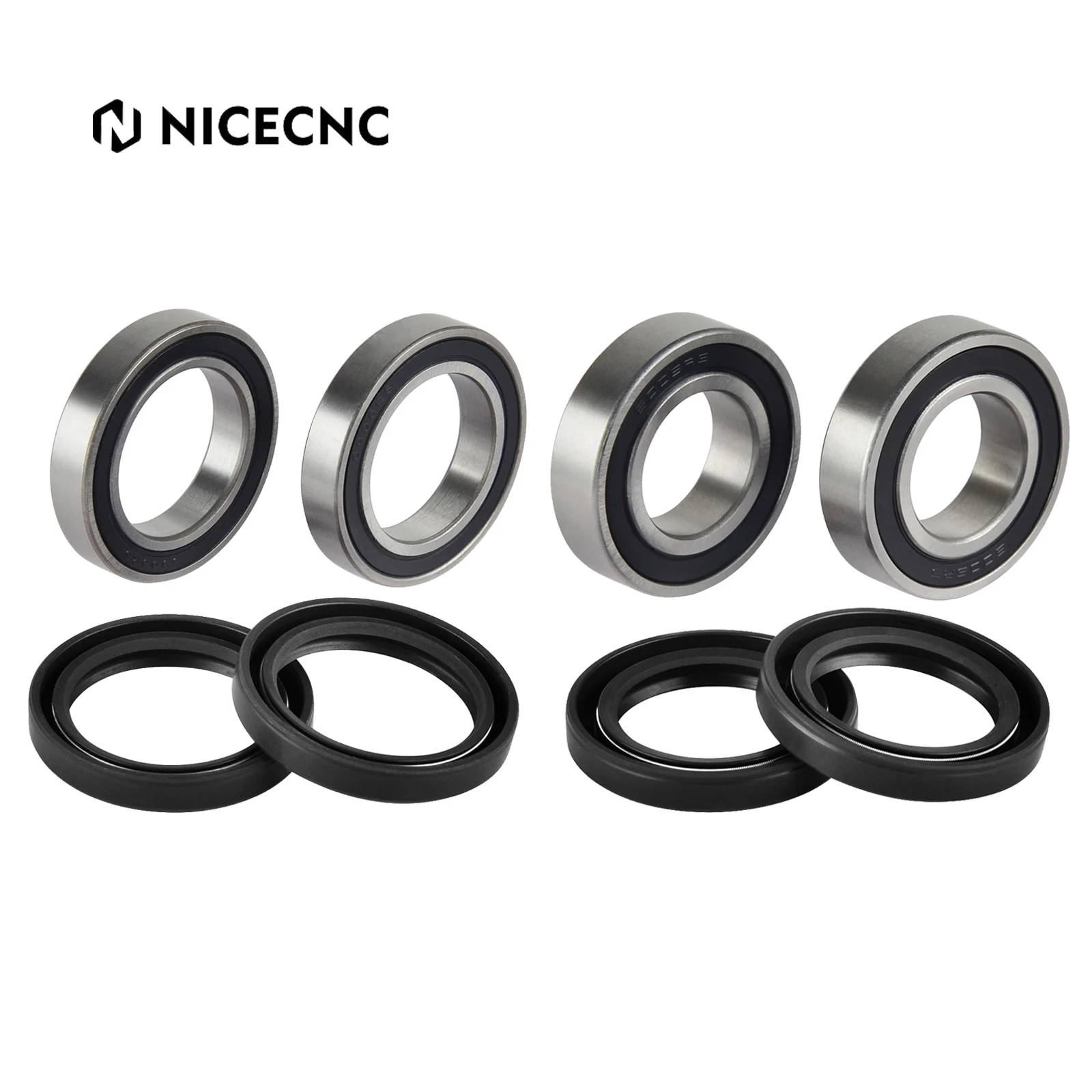 

NICECNC Front Rear Wheel Bearing Seals Kit For KTM EXC EXCF SX SXF XC XCF XCW XCFW 125 200 250 300 350 400 450 500 530 2003-2018