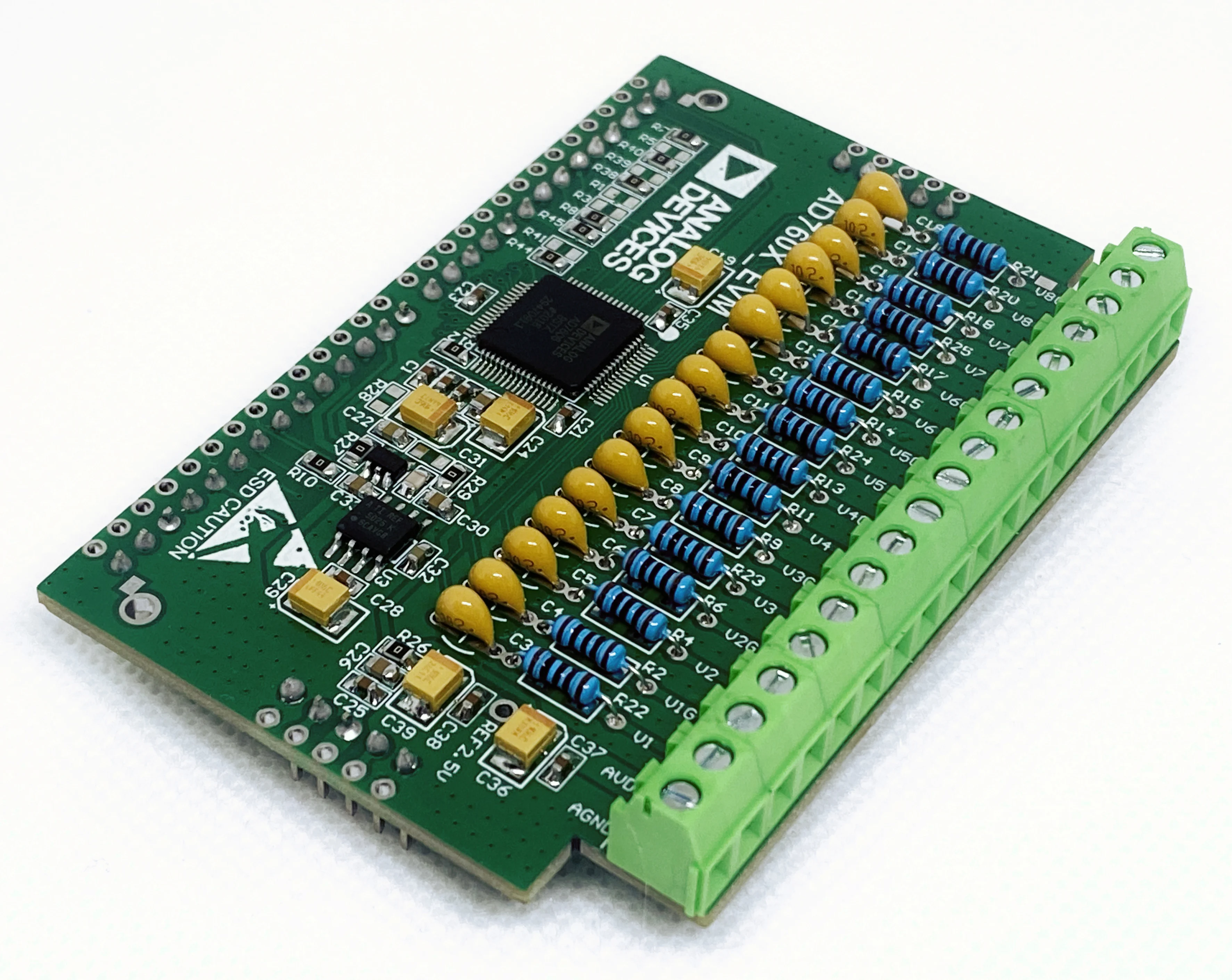 AD7606 AD7608 AD7609 16 bit 18 bit ADC synchronous sampling AD module data collection
AD7606 AD7608 AD7609 16 bit 18 bit ADC synchronous sampling AD module data collection