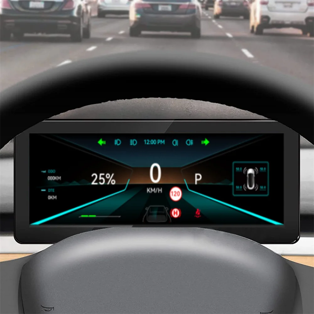 For Tesla Model Y 3 Display Dashboard 8 inch Cluster Instrument HD LCD Meter Speedometer For Tesla Modification Car Accessories
For Tesla Model Y 3 Display Dashboard 8 inch Cluster Instrument HD LCD Meter Speedometer For Tesla Modification Car Accessories