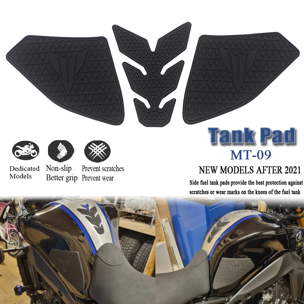 For Yamaha MT-09 MT 09 MT09 From 2021 - Side Fuel Tank Pad Tank Pads Protector Stickers Decal Gas Knee Grip Traction Pad Tankpad
For Yamaha MT-09 MT 09 MT09 From 2021 - Side Fuel Tank Pad Tank Pads Protector Stickers Decal Gas Knee Grip Traction Pad Tankpad