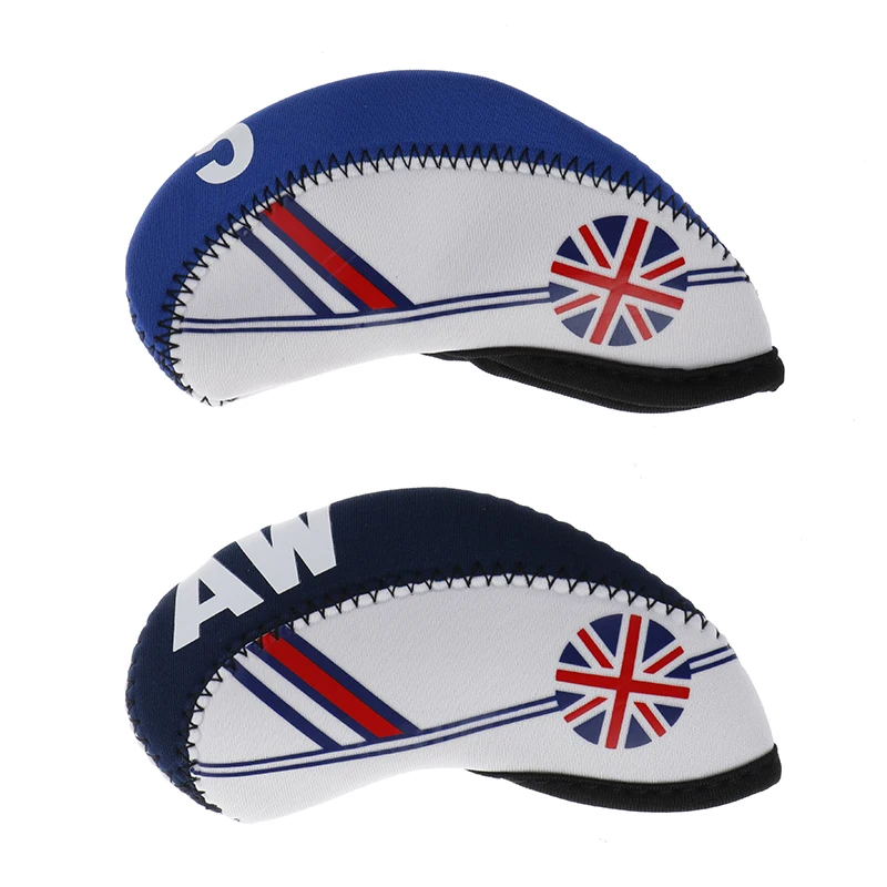10Pcs/set Golf Club Iron Head Cover Neoprene National Flag Headcover Waterproof Golf Club Head
10Pcs/set Golf Club Iron Head Cover Neoprene National Flag Headcover Waterproof Golf Club Head