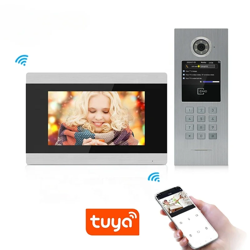 Bcomtech Fashion Design TCP IP SIP Smart Phone Multi Building Video Intercom System
Bcomtech Fashion Design TCP IP SIP Smart Phone Multi Building Video Intercom System
