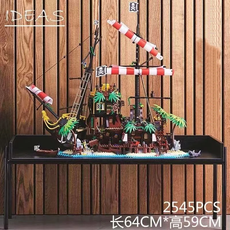 Ideas MOC Pirates Barracuda Bay Ship 698998 Bricks Toy Ideas MOC Pirates Barracuda Bay Ship 698998 Bricks Toy