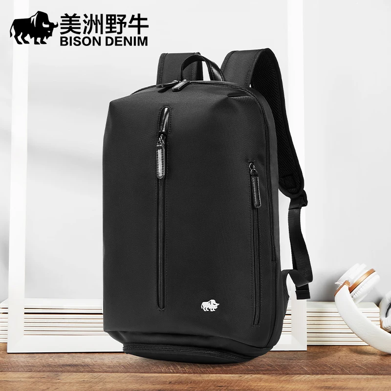 BISON DENIM Canvas Outdoor Backpack School Bag Waterproof Portable Camping Hiking Travel Daypack Leisure Sport Men Women Bags
BISON DENIM Canvas Outdoor Backpack School Bag Waterproof Portable Camping Hiking Travel Daypack Leisure Sport Men Women Bags
