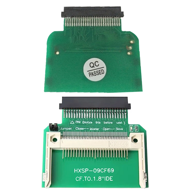 CF Card To 1.8 "IDE 50 Pin Converter Adapter CF Card Hard Drive Riser Card Adapter Durable
CF Card To 1.8 "IDE 50 Pin Converter Adapter CF Card Hard Drive Riser Card Adapter Durable