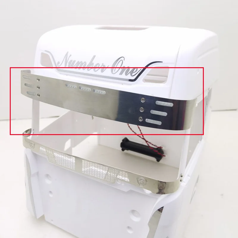 TOUCAN RC Metal Sun Visor Led Light Lamp For 1/14 Tamiyay RC Truck 56368 770S Model Car Spare Parts Th21263-SMT7
TOUCAN RC Metal Sun Visor Led Light Lamp For 1/14 Tamiyay RC Truck 56368 770S Model Car Spare Parts Th21263-SMT7