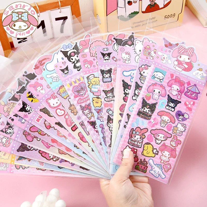 20 шт. Sanrio Мультяшные Стикеры, Стикеры для похвалы, Kuromi Melody Kitty, милые Стикеры, детские наклейки, подарки на день рождения, оптовая продажа
20 шт. Sanrio Мультяшные Стикеры, Стикеры для похвалы, Kuromi Melody Kitty, милые Стикеры, детские наклейки, подарки на день рождения, оптовая продажа