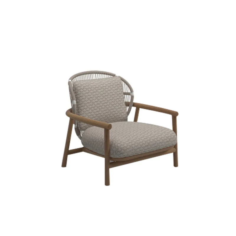 

Диван-вилла, двор, уличный досуг, садовый водонепроницаемый и солнцезащитный плетеный стул из лозы, минималистичный балкон, креативный ленивый стул