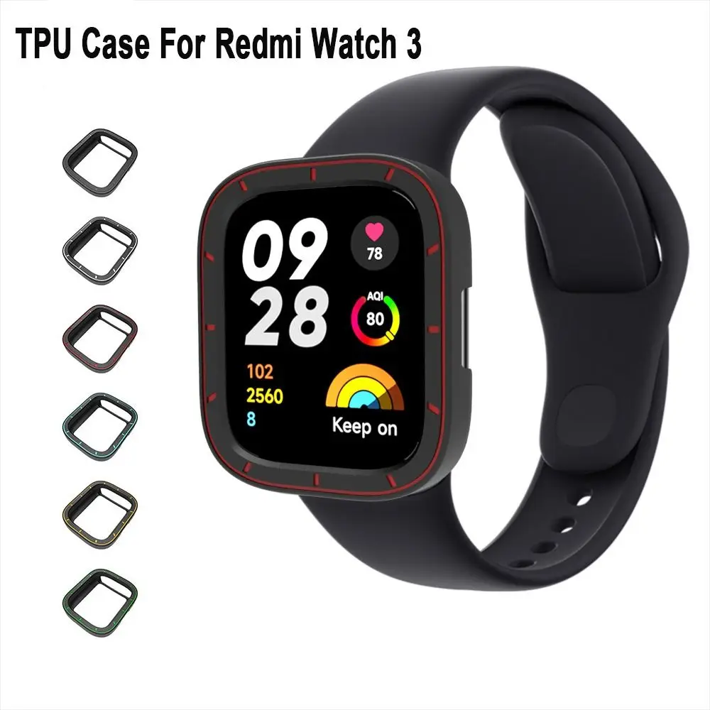 Case For Redmi Watch 3 Smart Watch Bumper TPU Full Cover Screen Protector Case Protective Cover Scratched Resistant Frame Shell
Case For Redmi Watch 3 Smart Watch Bumper TPU Full Cover Screen Protector Case Protective Cover Scratched Resistant Frame Shell