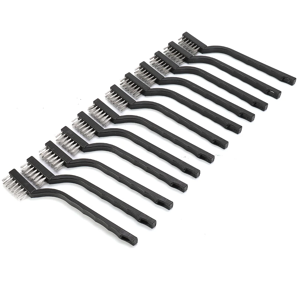 Durable Useful Practical Wire Brushes Tools Accessories Mini Paint Cleaning Supplies 12pcs DIY Stainless Steel
Durable Useful Practical Wire Brushes Tools Accessories Mini Paint Cleaning Supplies 12pcs DIY Stainless Steel