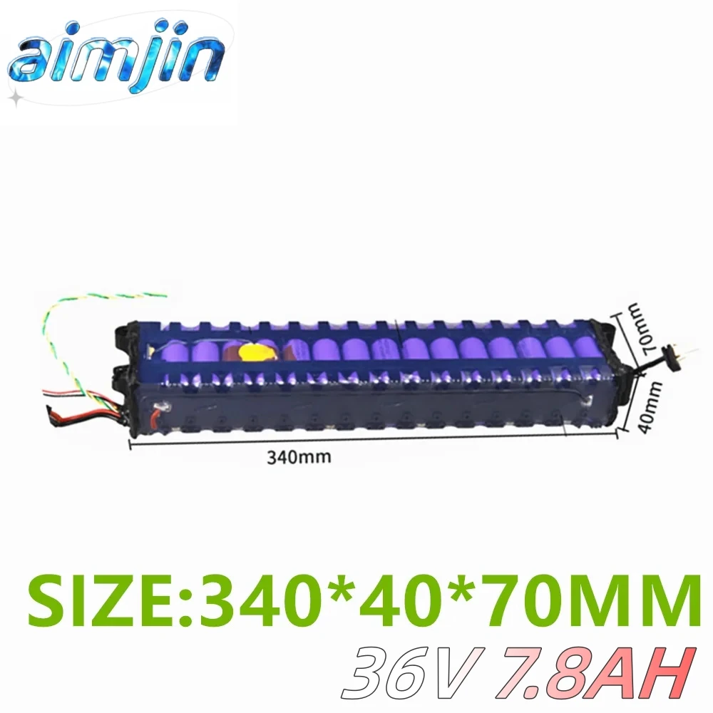 For Original 36V 7800mAH 18650 Lithium ionBattery Pack M365 Electric Scooter accessories for Xiaomi M365 scooter
For Original 36V 7800mAH 18650 Lithium ionBattery Pack M365 Electric Scooter accessories for Xiaomi M365 scooter