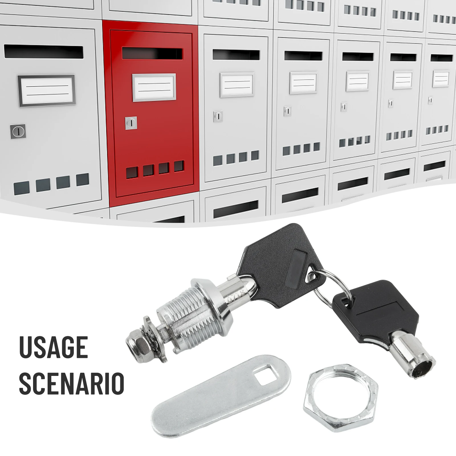 Closing Lever Mailbox Lock High Quality Metal Alloy Box Locker Cabinet Mail Cam Lock Cylinder Cabinet Locker Bright Chrome
Closing Lever Mailbox Lock High Quality Metal Alloy Box Locker Cabinet Mail Cam Lock Cylinder Cabinet Locker Bright Chrome