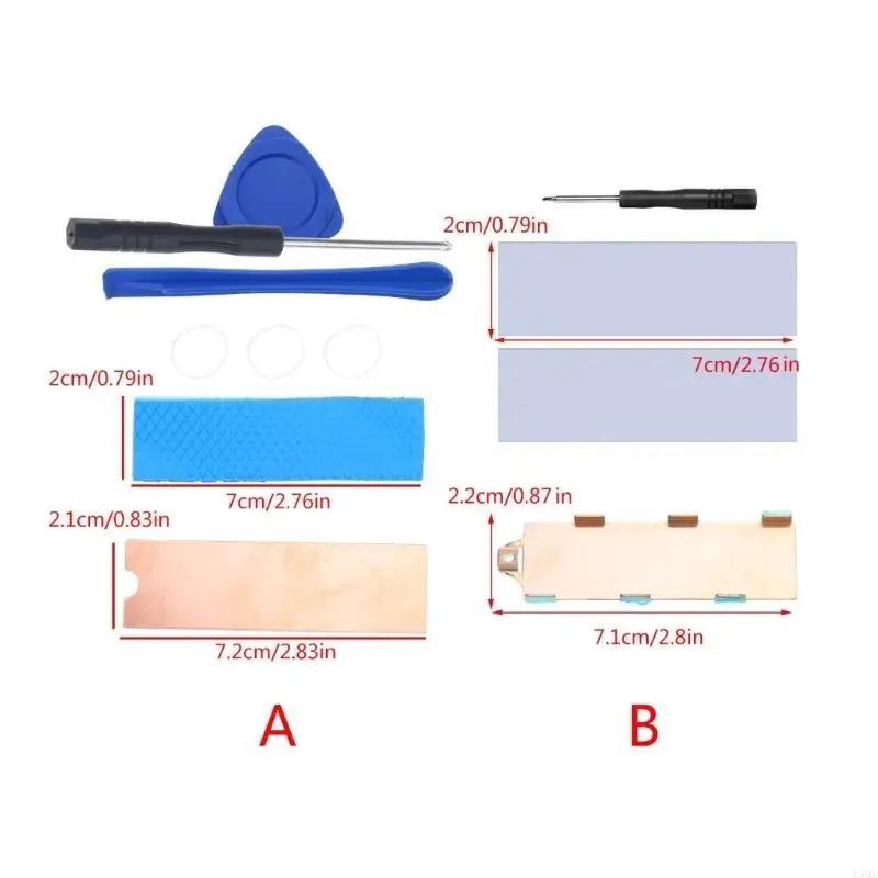 2025 New Durable M.2 NVMe Heatsink Copper 2280 SSD Heatsink with Silicone Thermal Pad Fine Workmanship Cooling Coolers Plate 2025 New Durable M.2 NVMe Heatsink Copper 2280 SSD Heatsink with Silicone Thermal Pad Fine Workmanship Cooling Coolers Plate