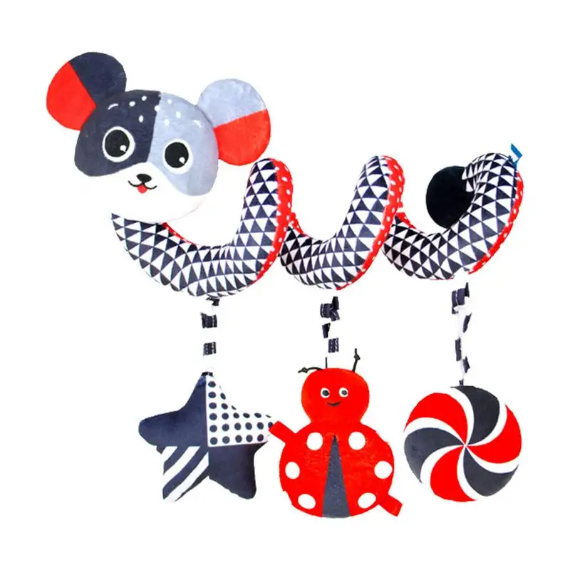 Crib Spiral Toy Cute Stroller Spiral Toys Spiral Activity Hang Pram Toys Infant Car Seat Toy With Ringing Bell Soft Cuddly
Crib Spiral Toy Cute Stroller Spiral Toys Spiral Activity Hang Pram Toys Infant Car Seat Toy With Ringing Bell Soft Cuddly