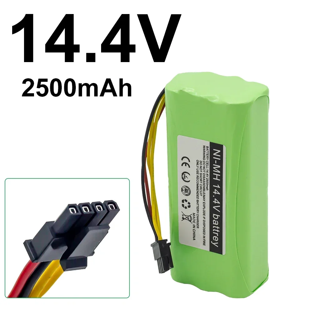 NEW Ni-MH AA 14.4V 2.5AH Rechargeable battery Pack for Ecovacs Deebot Deepoo X600 ZN605 ZN606 ZN609 Midea Redmond Vacuum Cleaner
NEW Ni-MH AA 14.4V 2.5AH Rechargeable battery Pack for Ecovacs Deebot Deepoo X600 ZN605 ZN606 ZN609 Midea Redmond Vacuum Cleaner
