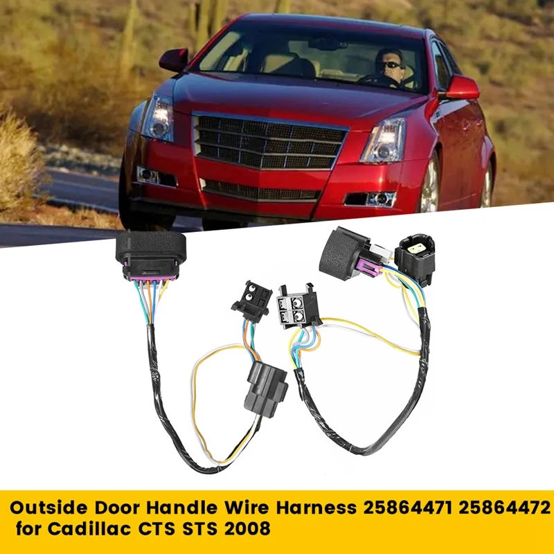 Наружная дверная ручка, жгут проводов 25864471 25864472 для Cadillac CTS STS 2008, корпус дверной ручки, соединительный элемент провода, 1 пара
Наружная дверная ручка, жгут проводов 25864471 25864472 для Cadillac CTS STS 2008, корпус дверной ручки, соединительный элемент провода, 1 пара