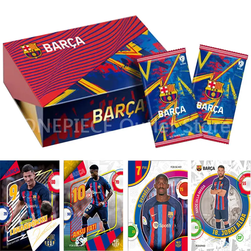 

New La Liga Nft Ballsuperstar Cards Fc Barcelona Football Star Lionel Messi 2022 Qatar World Cup Limited Edition Collection Card