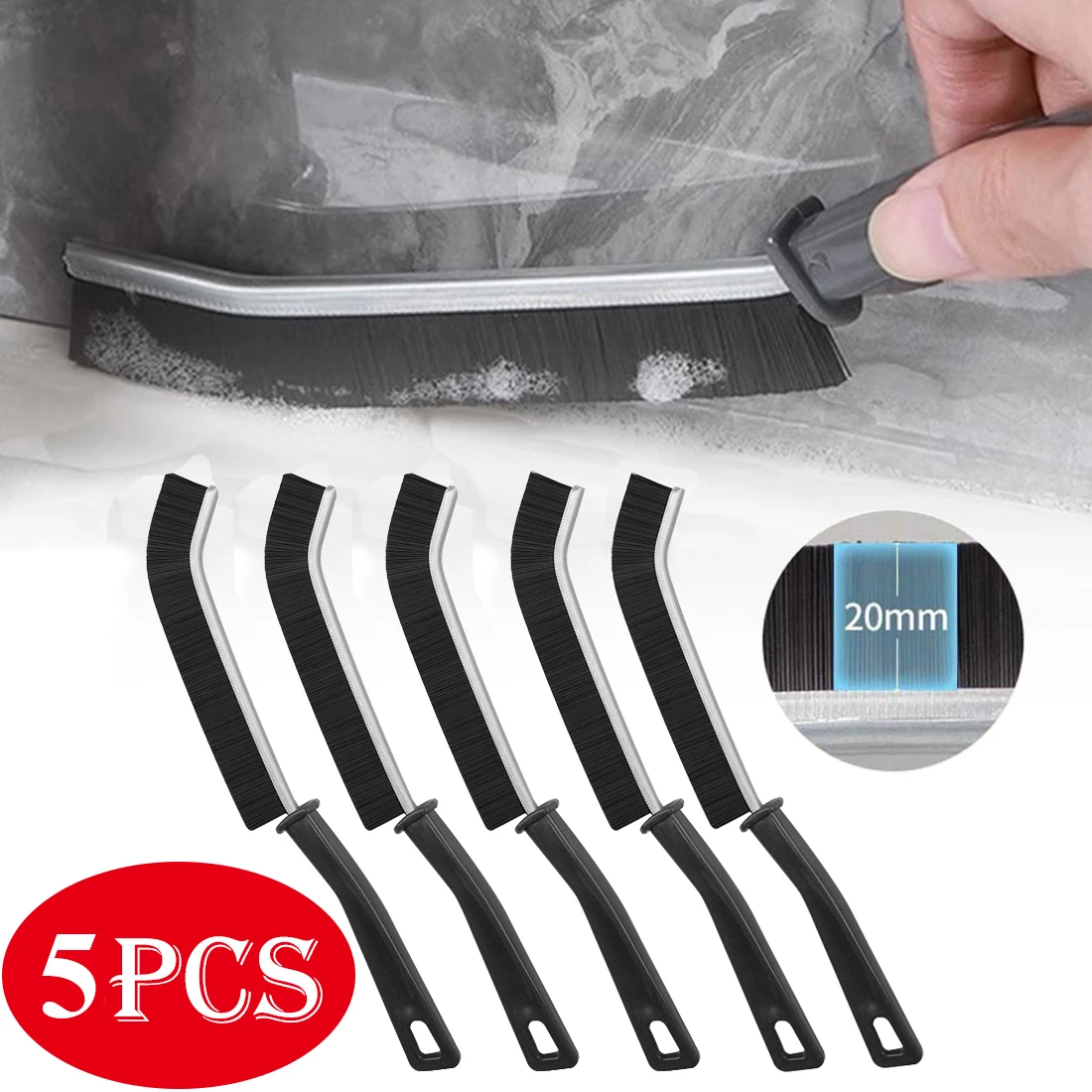 5Pcs Window Door Track Groove Crevice Cleaning Brush Kitchen Bathroom Gap Cleaning Brus Hard Bristle Household Cleaning Tools
5Pcs Window Door Track Groove Crevice Cleaning Brush Kitchen Bathroom Gap Cleaning Brus Hard Bristle Household Cleaning Tools