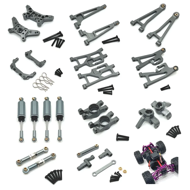 

MJX Hyper Go 14210 14209 1/14 R/C cars RC Truck Upgraded parts Metal Steering cup/swing arms/Hydraulic Shock Absorber
