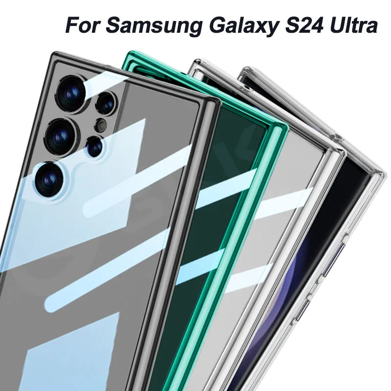GKK Оригинальный чехол для Samsung Galaxy S24 ультрапластиковый жесткий чехол 360 Защитный противоударный чехол из ТПУ с краями для Galaxy S24 Ultra
GKK Оригинальный чехол для Samsung Galaxy S24 ультрапластиковый жесткий чехол 360 Защитный противоударный чехол из ТПУ с краями для Galaxy S24 Ultra