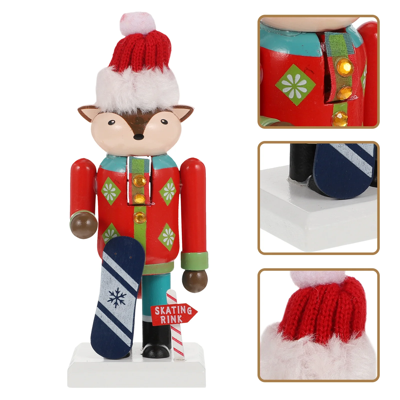 Animal Nutcracker Number Toys Cartoon Craft Figurine Decor Desktop Ornament Wood Baby Festival
Animal Nutcracker Number Toys Cartoon Craft Figurine Decor Desktop Ornament Wood Baby Festival