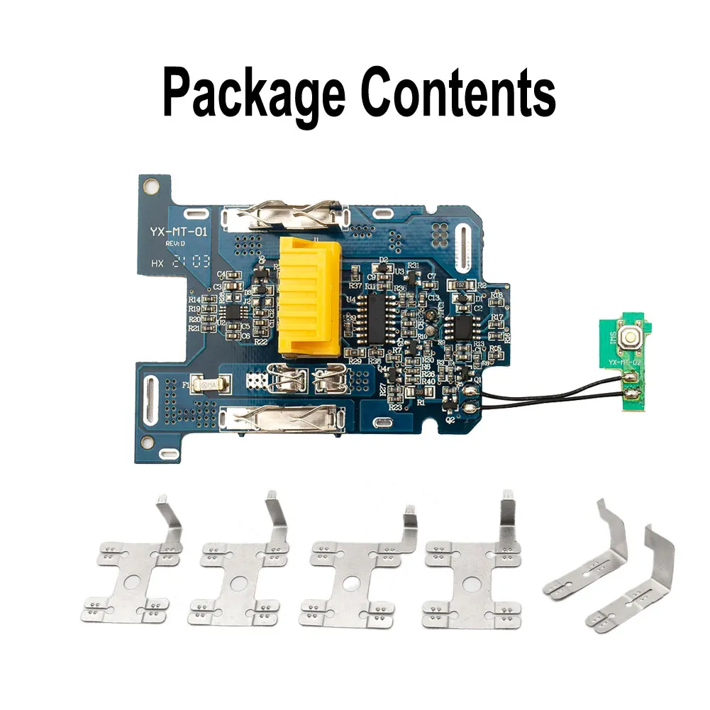 1PCS PCB Circuit Board For Makita 18V 3.0Ah BL1850B BL1840B Lithium Battery Charging Protection Circuit Board Battery Indicator
1PCS PCB Circuit Board For Makita 18V 3.0Ah BL1850B BL1840B Lithium Battery Charging Protection Circuit Board Battery Indicator