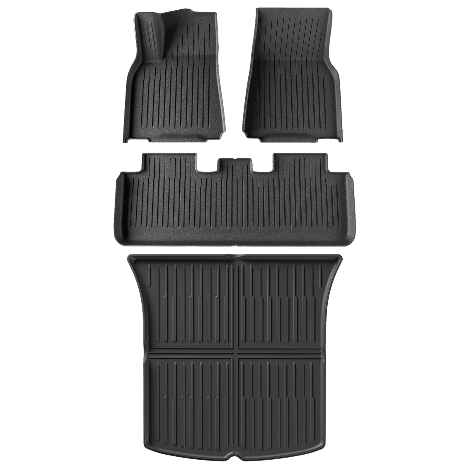 for Tesla Model Y Car Foot Mats Cargo Liner Trunk Mat Set TPE 3D Foot Mats Set Waterproof Black
for Tesla Model Y Car Foot Mats Cargo Liner Trunk Mat Set TPE 3D Foot Mats Set Waterproof Black