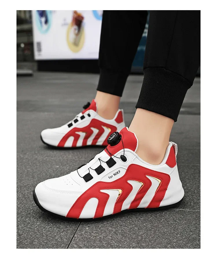 Men's Handmade Casual Sports Shoes Spring 2025 Lightweight Luxury Flat Sole Comfortable Versatile Fashionable Dad Trendy Shoes Men's Handmade Casual Sports Shoes Spring 2025 Lightweight Luxury Flat Sole Comfortable Versatile Fashionable Dad Trendy Shoes