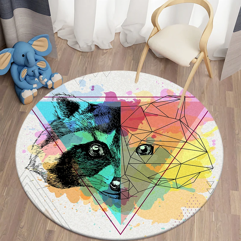 Animal Themed Kawaii Printed Round Carpet Children's Living Room Mat Floor Mat Yoga Mat Bedroom Chair Non Slip Round Soft Mat
Animal Themed Kawaii Printed Round Carpet Children's Living Room Mat Floor Mat Yoga Mat Bedroom Chair Non Slip Round Soft Mat